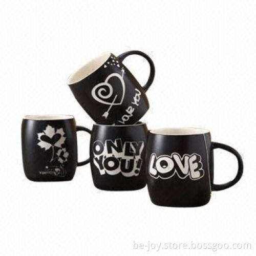 12oz Stoneware mug with full printing, various colors are available, OEM orders are welcome